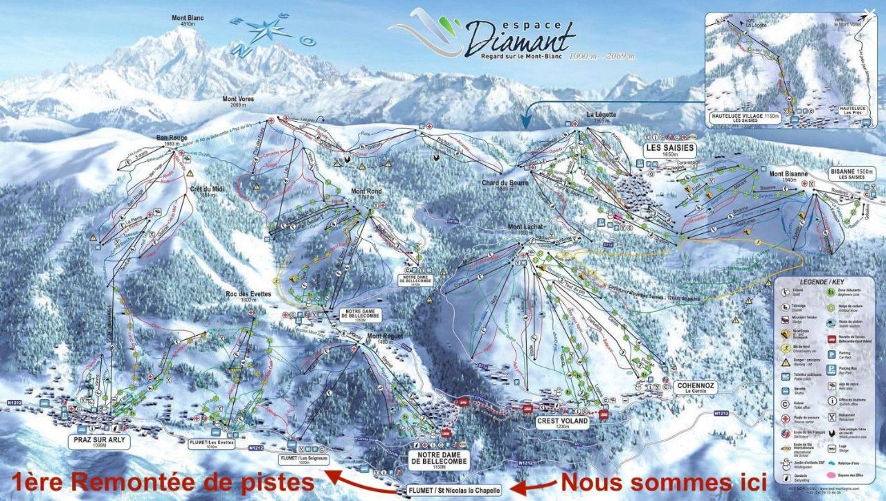 Saint-Nicolas-la-Chapelle La Taniere De Sven - Vue Montagne公寓 外观 照片